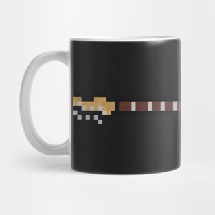 Pixel 1965 Burnt Astoria Lefty Guitar Mug